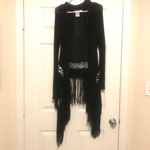 Black lira cardigan